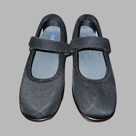 NWOB Orthofeet Springfield 827 Black Leather Mary Jane Shoes Size 8 Medium - Picture 3 of 8